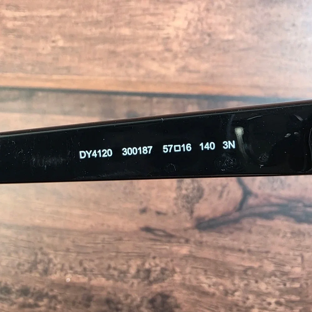 DKNY Sunglasses‎ Women's Black Orange 57mm Frame DY4120 UV Protection